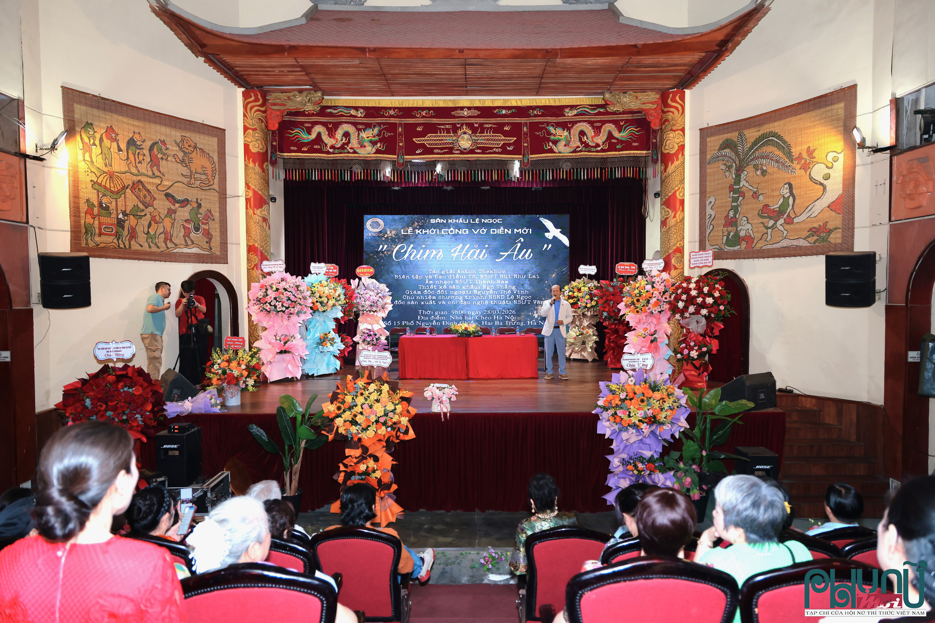 Quang cảnh lễ khởi công vở diễn mới “Chim Hải Âu”