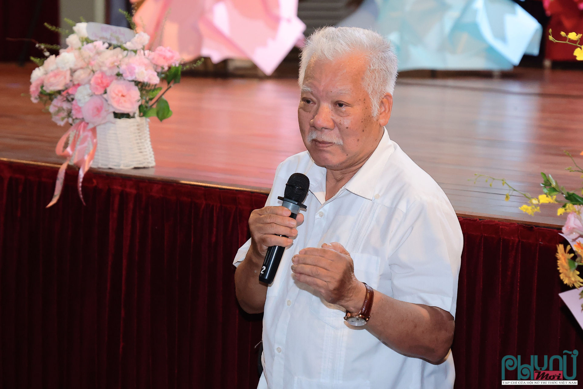 NSND Lê Chức cho biết ông rất hào hứng chờ đợi các buổi tập của ê kip 