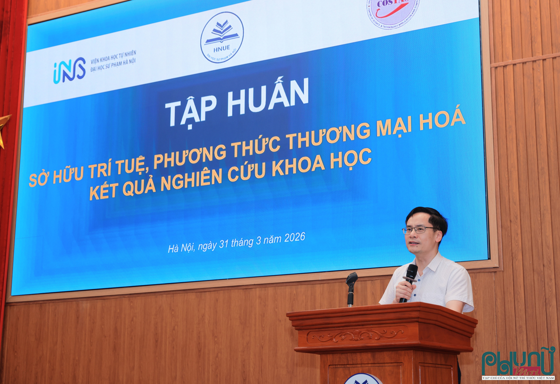 GS.TS Lục Huy Hoàng, Viện trưởng Viện Khoa học Tự nhiên