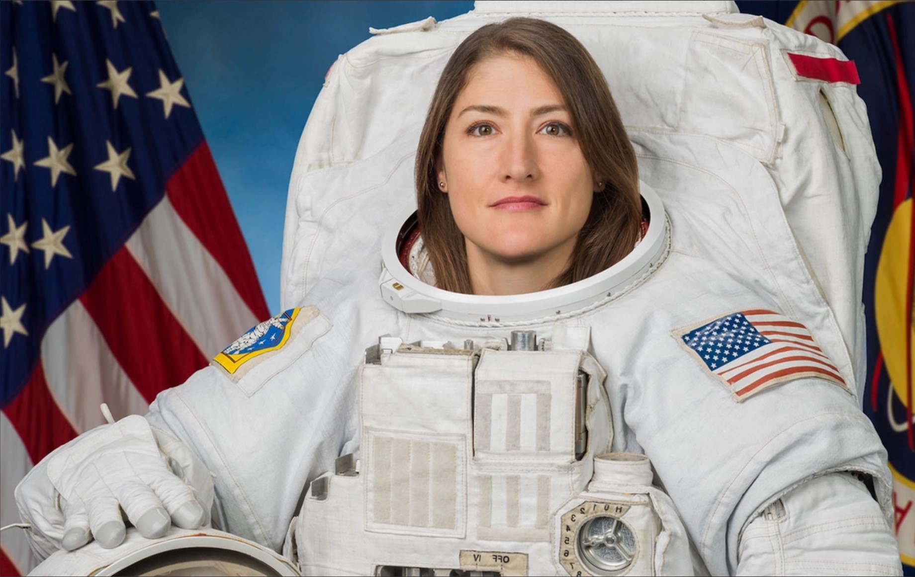 Christina Koch. Ảnh: NASA