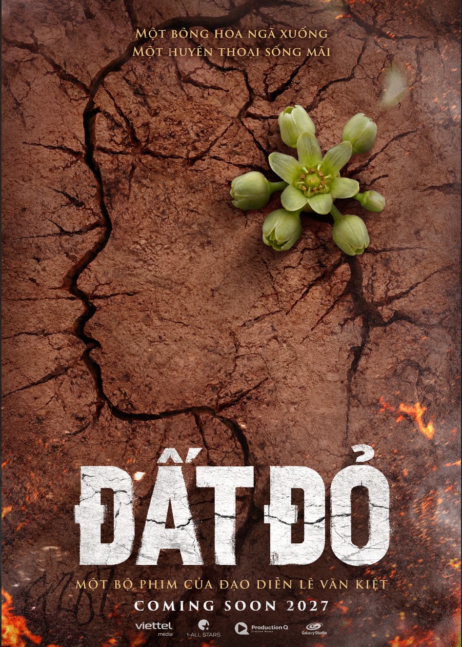 Firstlook poster công bố dự án Đất đỏ. Ảnh: BTC