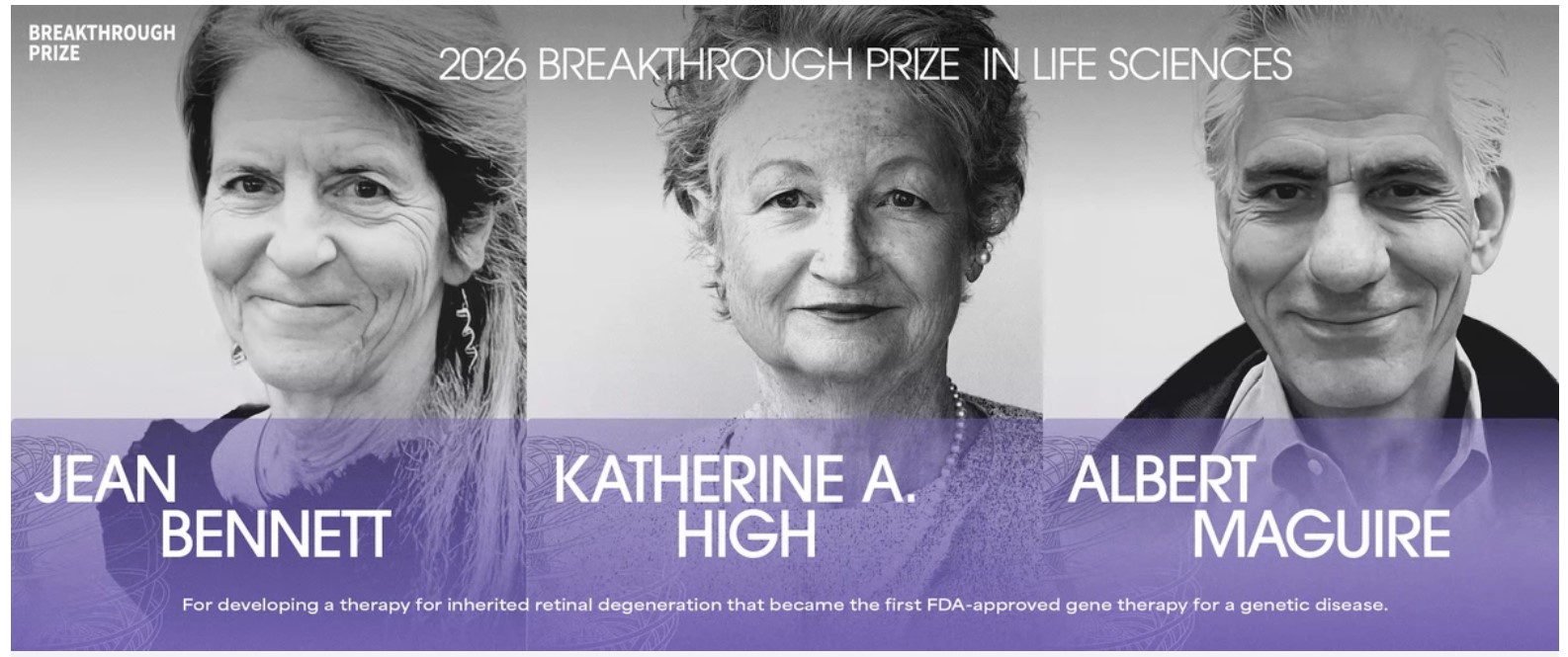 3 nhà khoa học Jean Bennett, Katherine High và Albert Maguire.