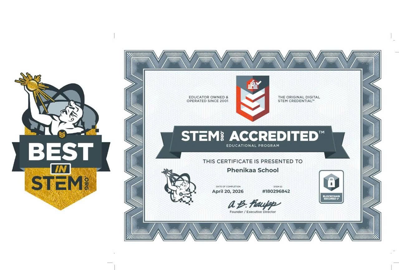 Phenikaa School đạt chứng nhận toàn cầu về giáo dục STEM và lọt Top 5% các tổ chức STEM xuất sắc nhất. 