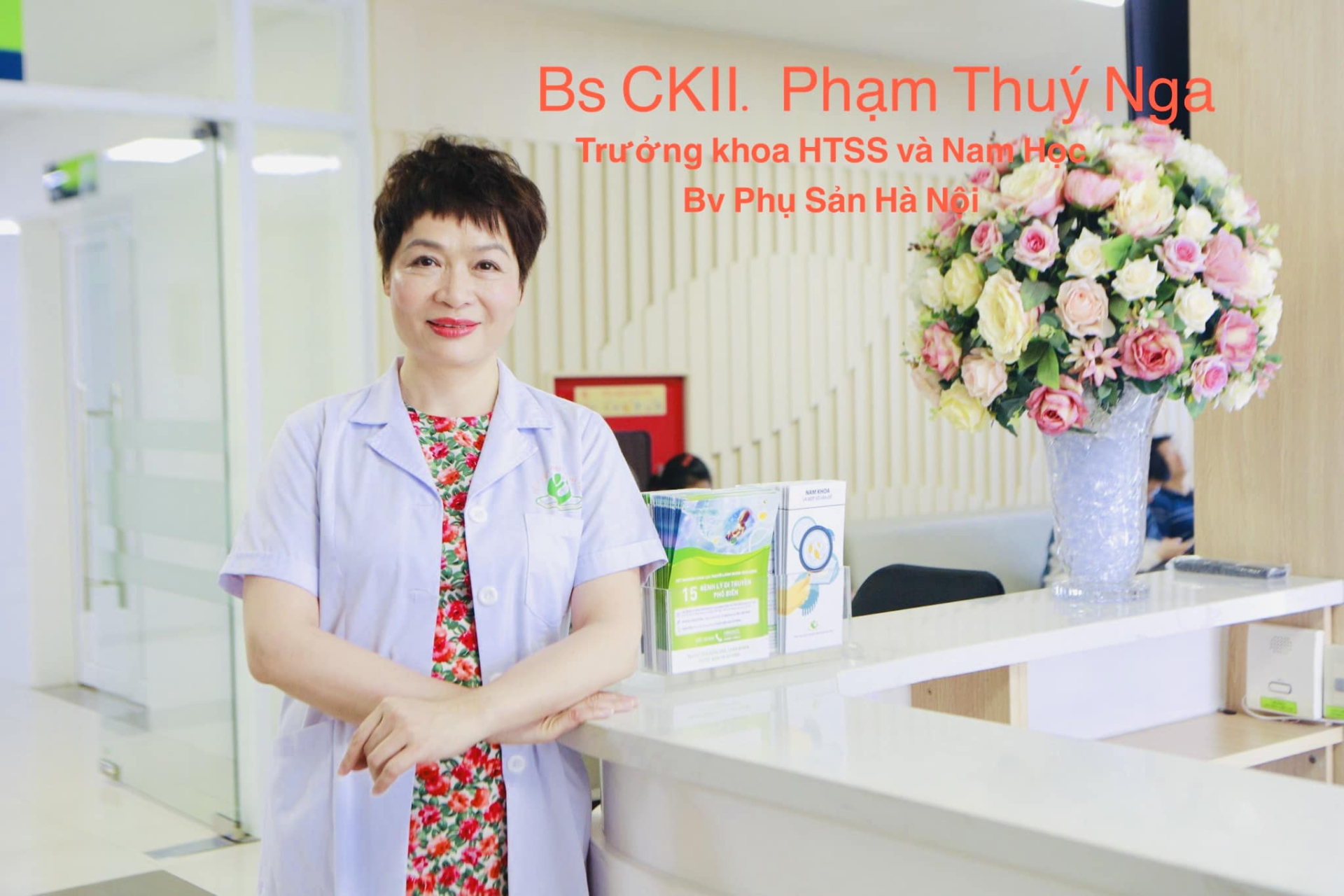 BSCKII. Phạm Thúy Nga, nguyên Trưởng khoa Hỗ trợ sinh sản và Nam học - Bệnh viện Phụ sản Hà Nội. Ảnh: FBNV