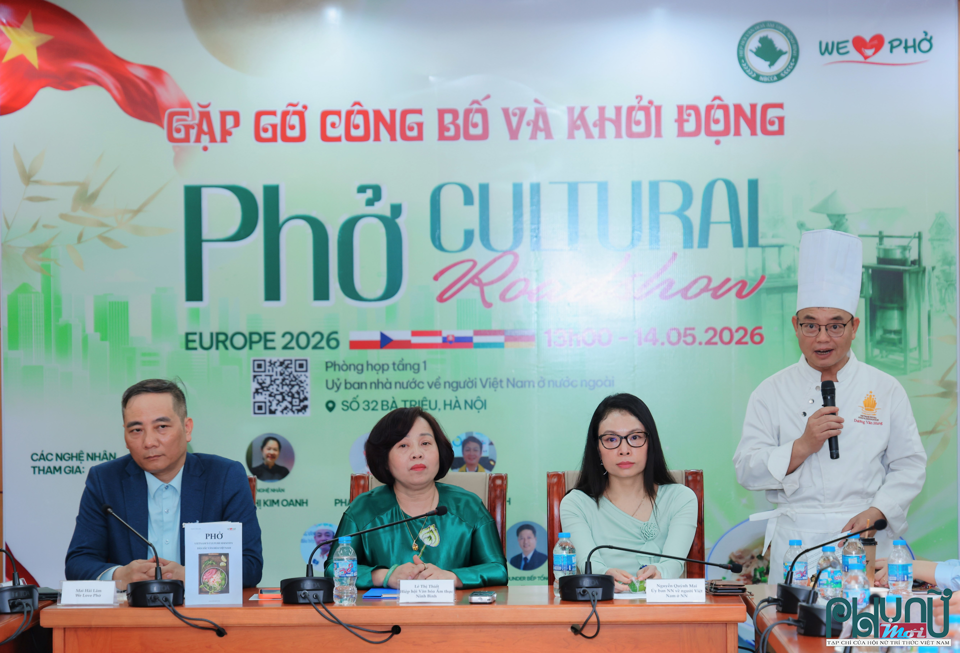 Chuyên gia ẩm thực Dương Văn Hùng phát biểu.