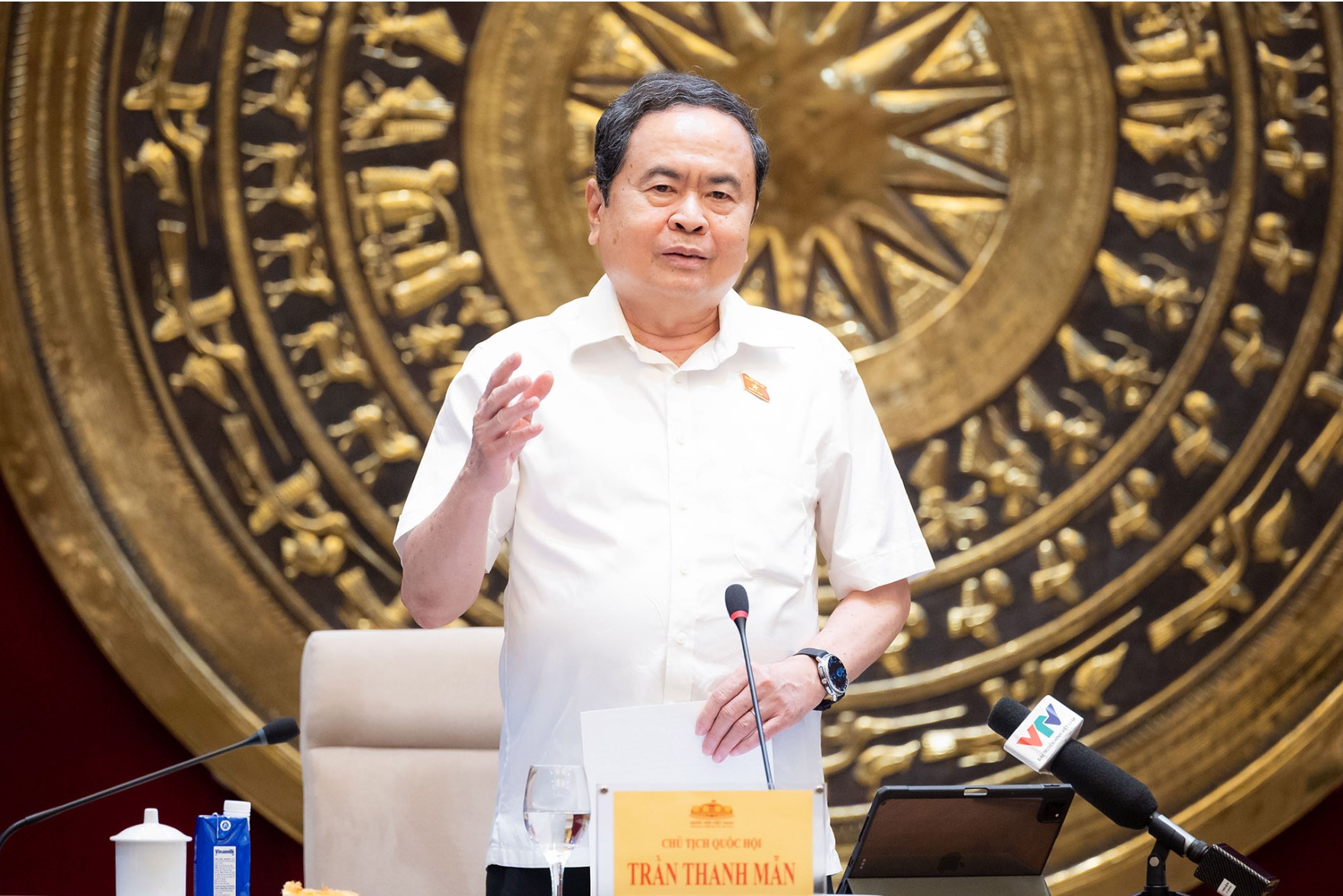 Chủ tịch Quốc hội: Phải có cơ chế bảo vệ nhà khoa học dám nghĩ, dám làm, dám đột phá công nghệ. Ảnh: QH