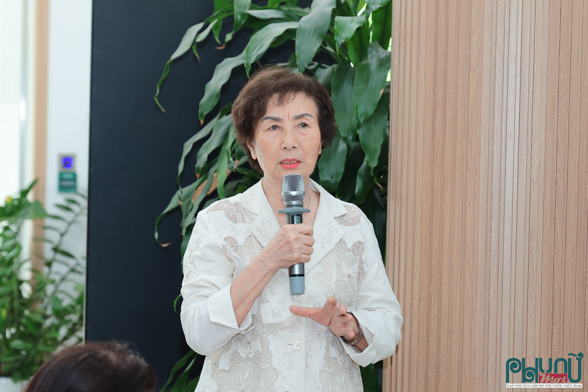 PGS.TS Bùi Thị An, nguyên Đại biểu Quốc hội, Chủ tịch Hội Nữ trí thức Hà Nội.