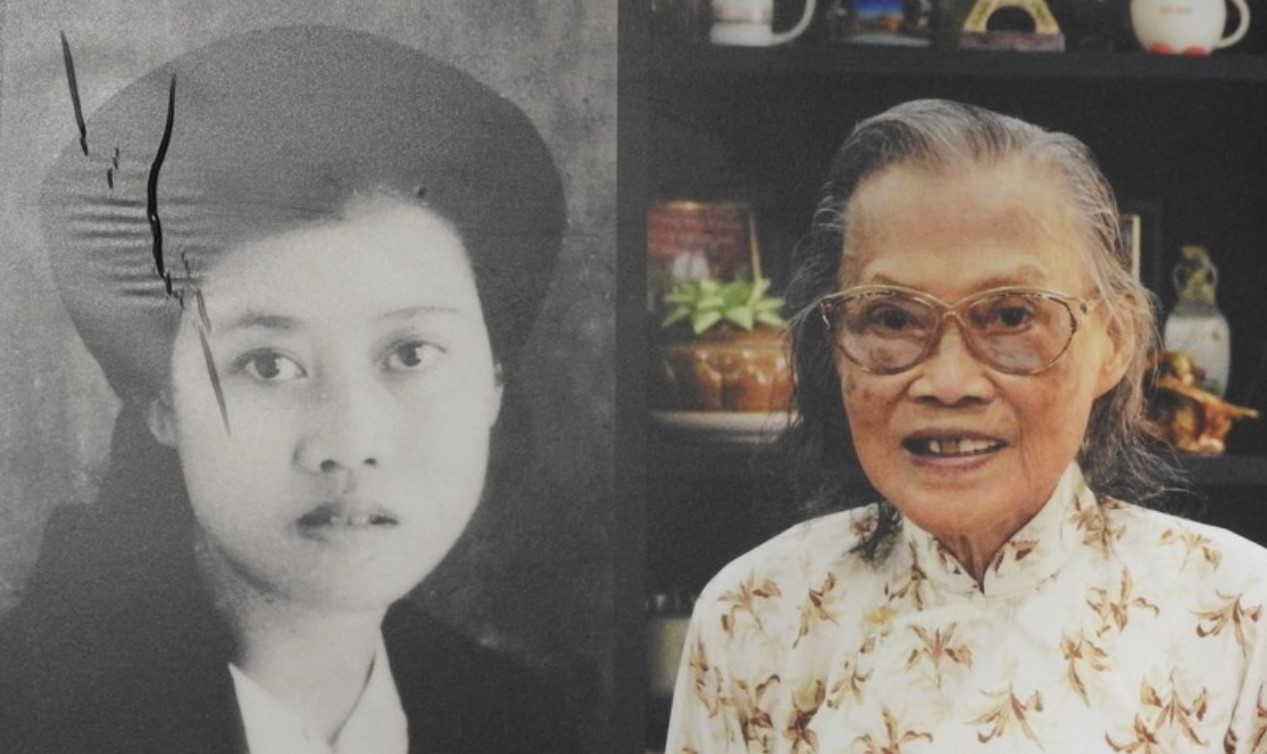 Giáo sư Lê Thi, người phụ nữ kéo cờ Ngày độc lập 2/9/1945, qua đời ngày 28/8/2020. Ảnh tư liệu