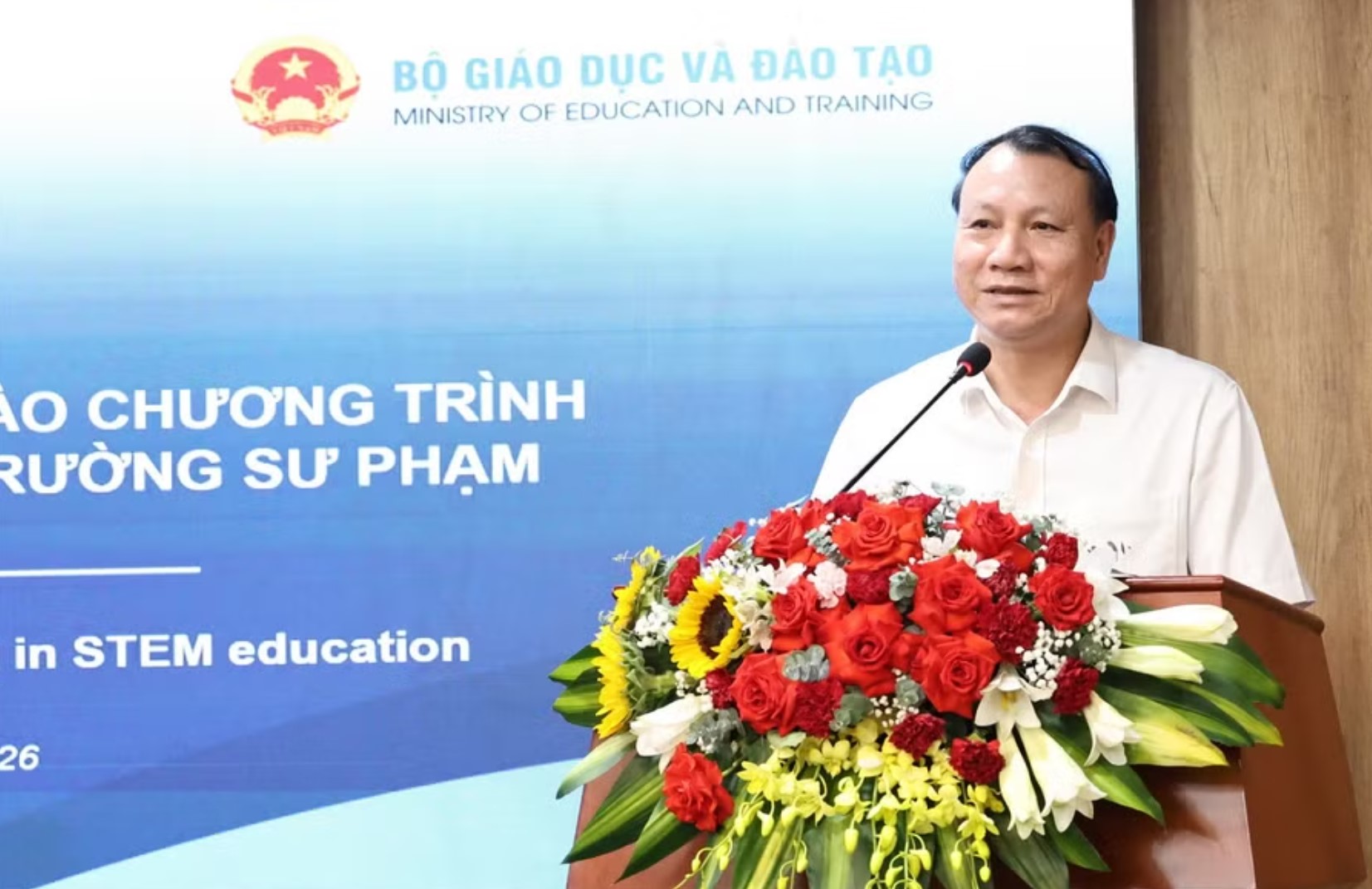 PGS.TS. Nguyễn Đức Sơn, Hiệu trưởng Trường Đại học Sư phạm Hà Nội. Ảnh: GDTĐ