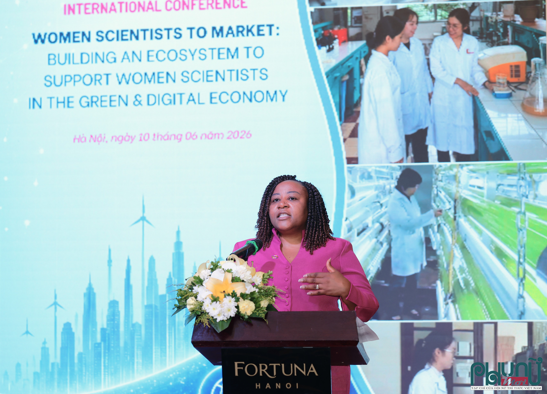 Bà Caroline Nyamayemombe, Trưởng đại diện UN Women tại Việt Nam