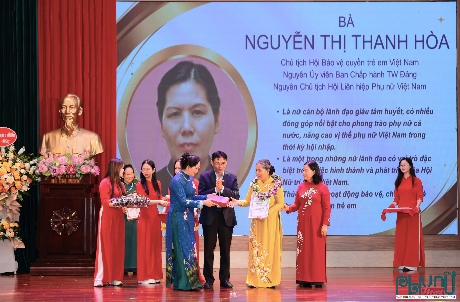 Bà Nguyễn Thị Thanh Hòa, Chủ tịch Hội Bảo vệ quyền trẻ em Việt Nam