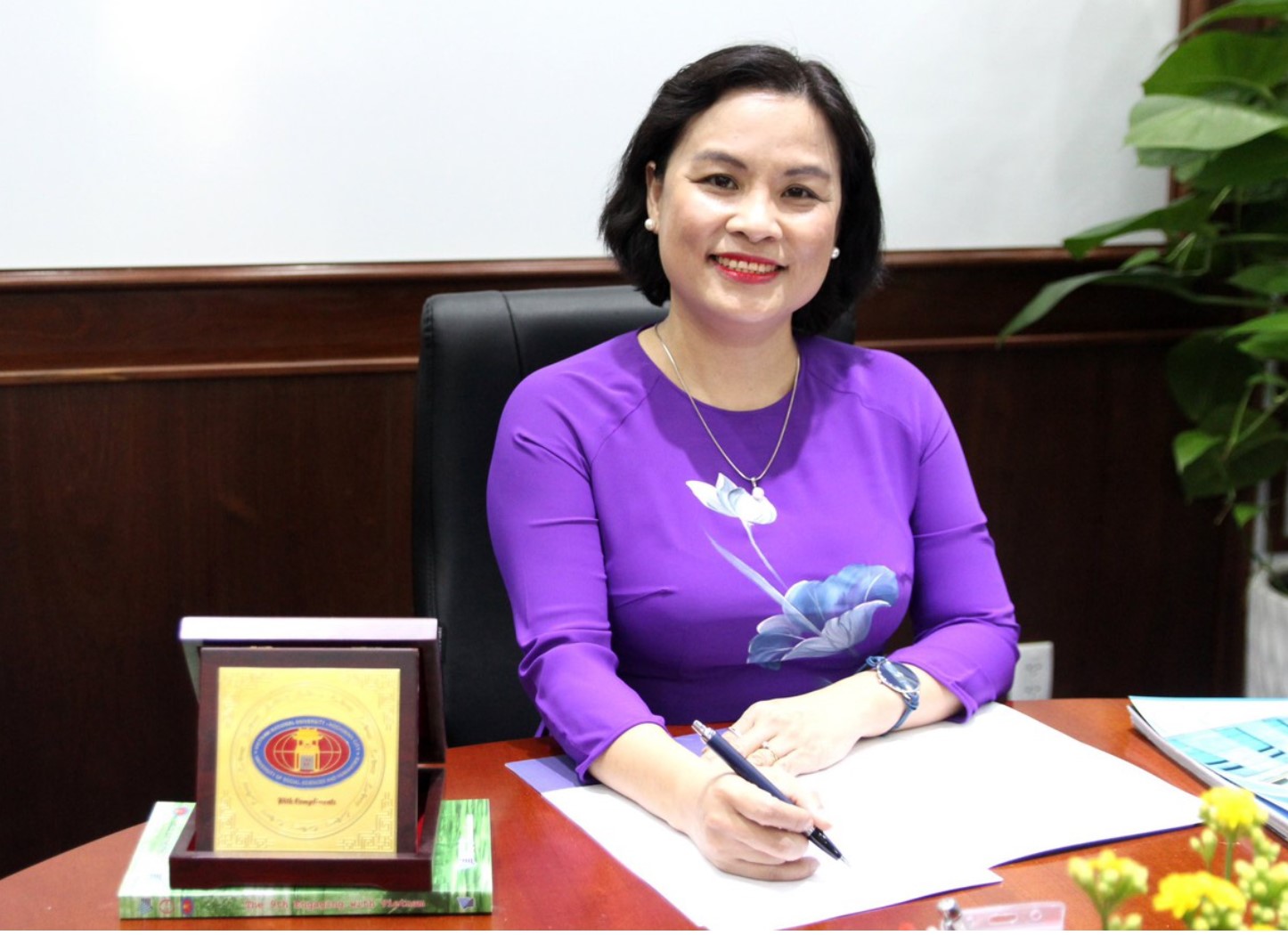 GS.TS Ngô Thị Phương Lan, Hiệu trưởng trường Đại học Khoa học Xã hội và Nhân văn TP. Hồ Chí Minh