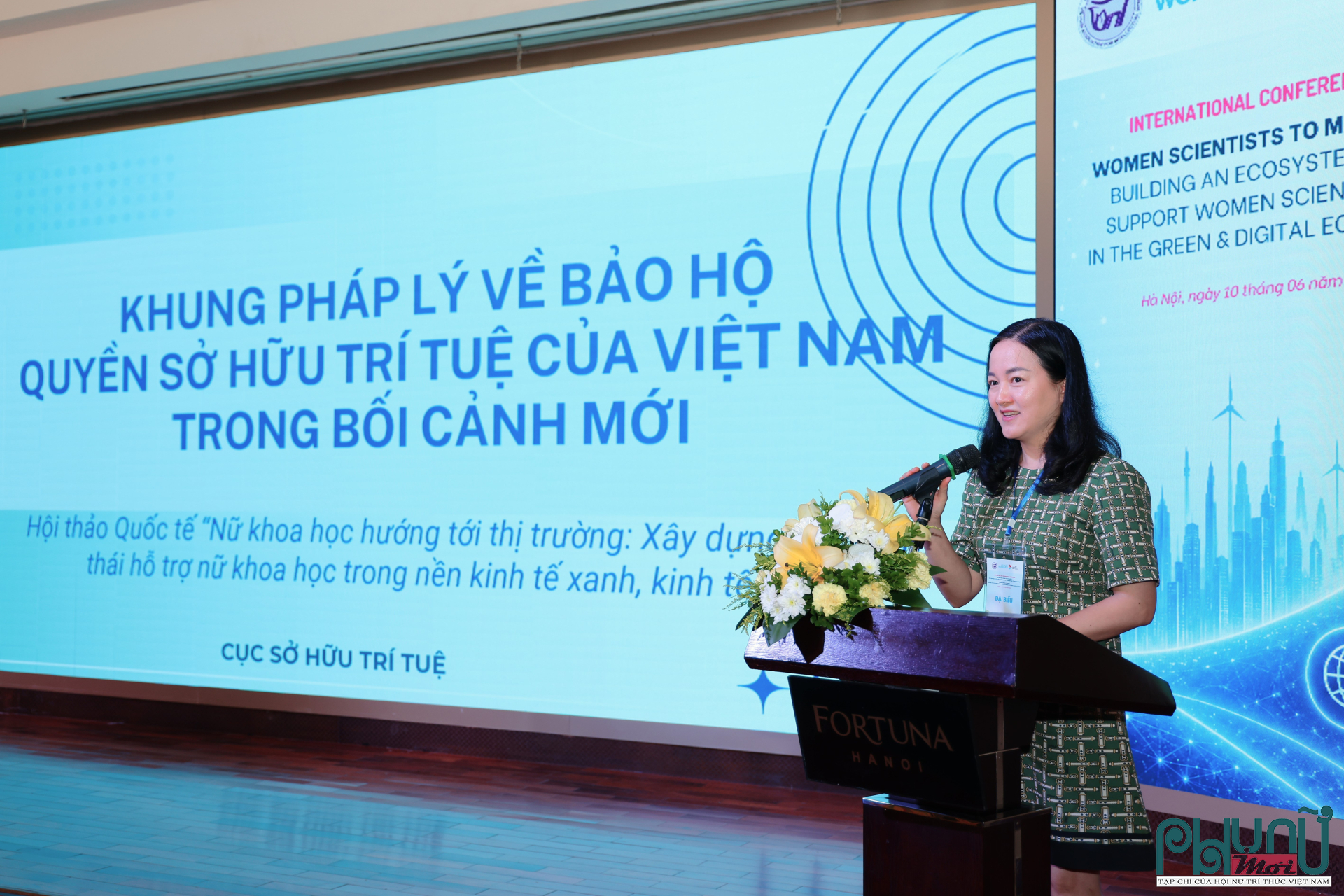 ThS. Trịnh Thu Hải, Phó Giám đốc Trung tâm Nghiên cứu, Đào tạo và Hỗ trợ tư vấn thuộc Cục Sở hữu trí tuệ