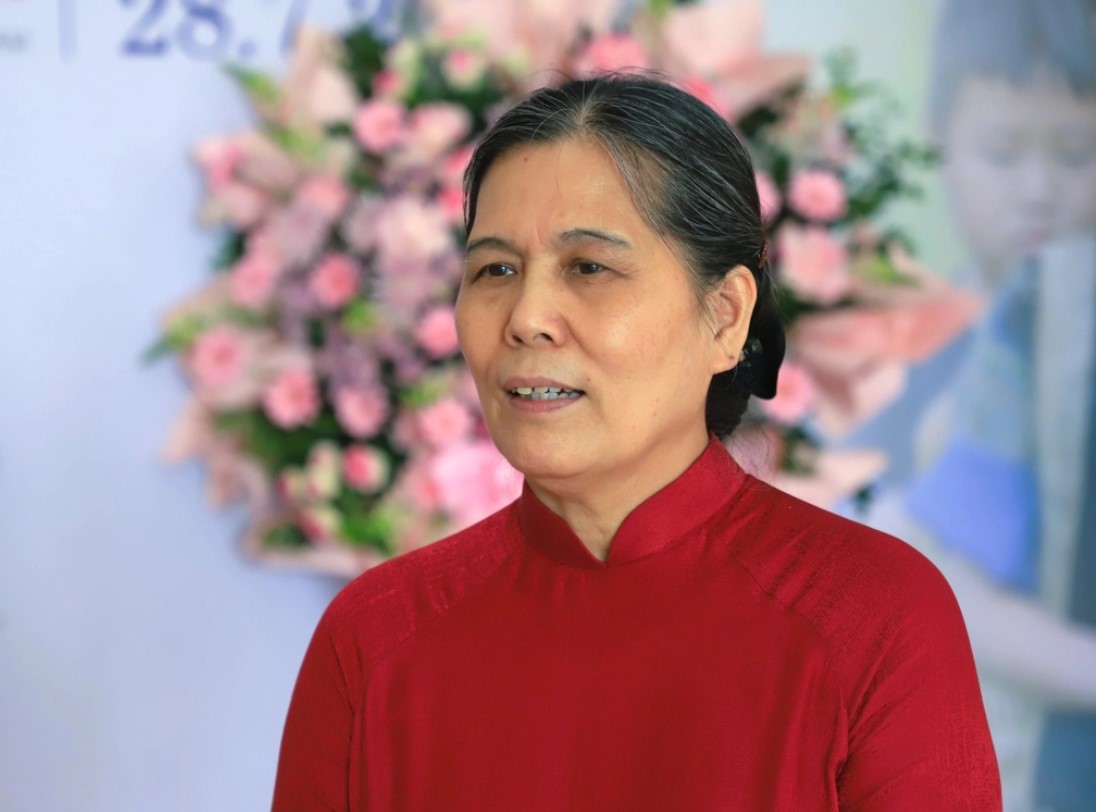 Bà Nguyễn Thị Thanh Hòa, Chủ tịch Hội Bảo vệ quyền trẻ em Việt Nam