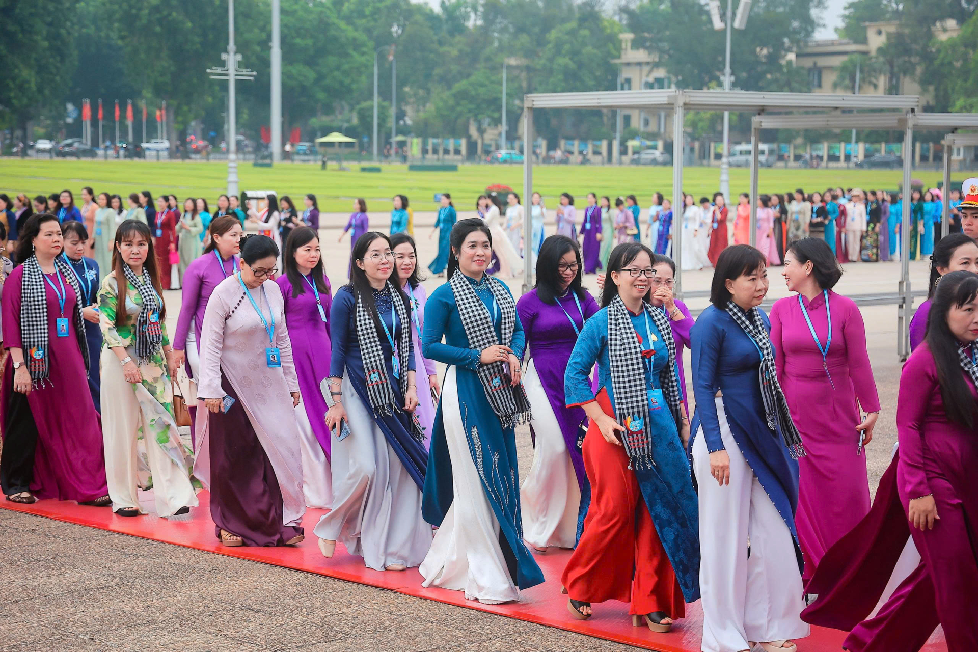 Đại hội đại biểu Phụ nữ toàn quốc lần thứ XIV khai mạc phiên làm việc thứ nhất
