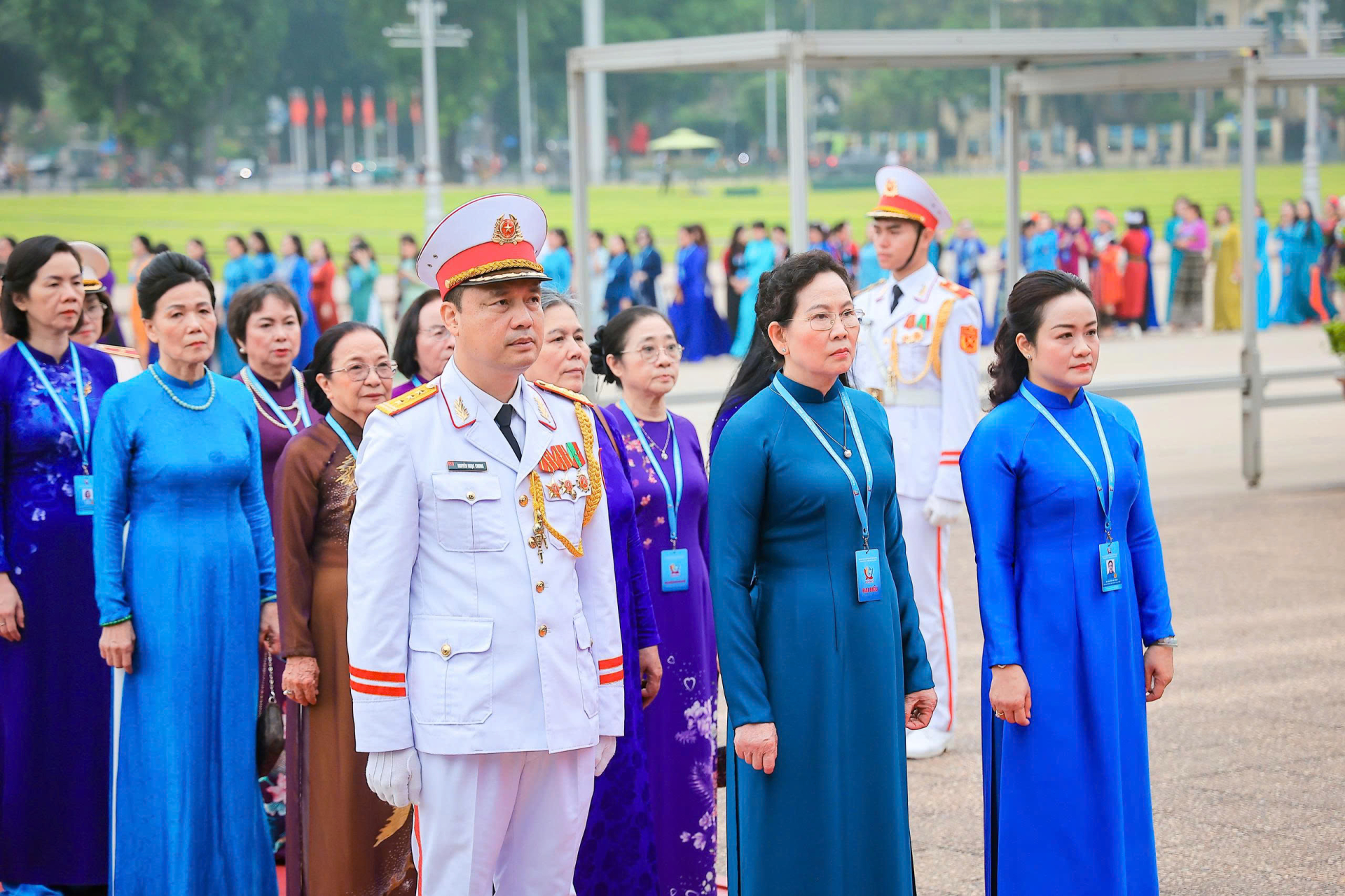 Đại hội đại biểu Phụ nữ toàn quốc lần thứ XIV khai mạc phiên làm việc thứ nhất