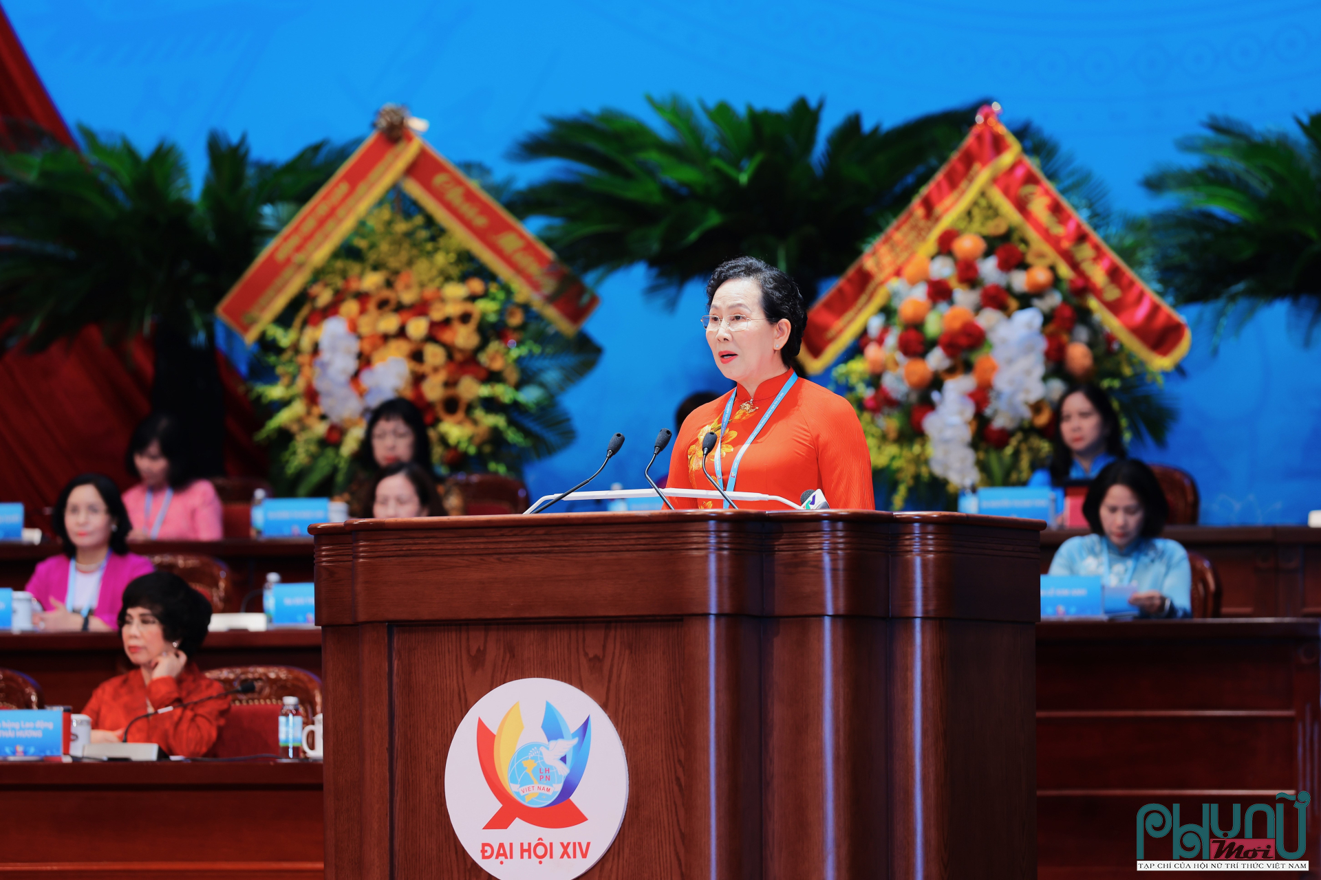 Bà Lê Thị Thủy tái đắc cử Chủ tịch Hội Liên hiệp Phụ nữ Việt Nam khóa XIV