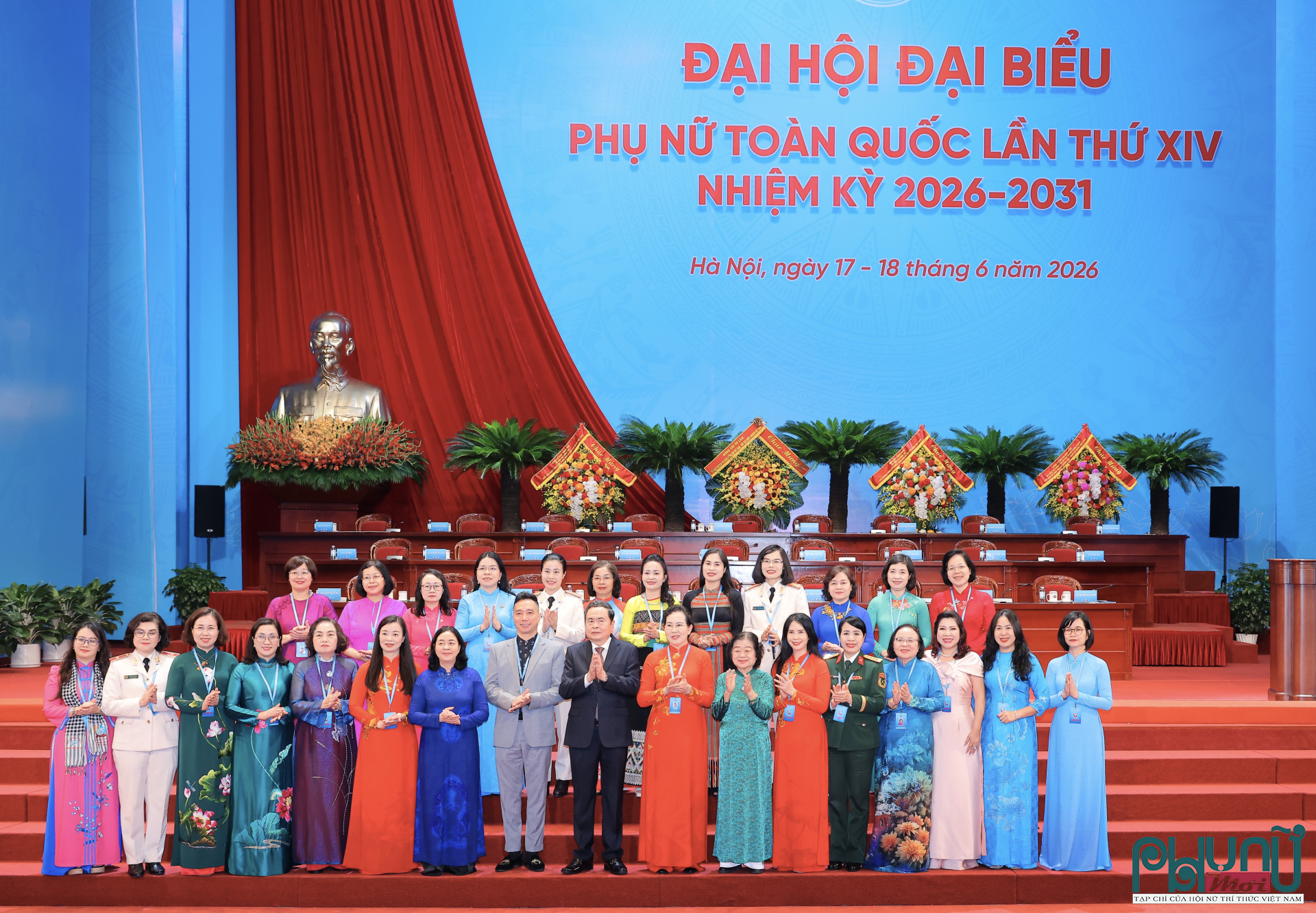 Đại hội đại biểu Phụ nữ toàn quốc lần thứ XIV khai mạc trọng thể, mở ra giai đoạn phát triển mới của phong trào phụ nữ