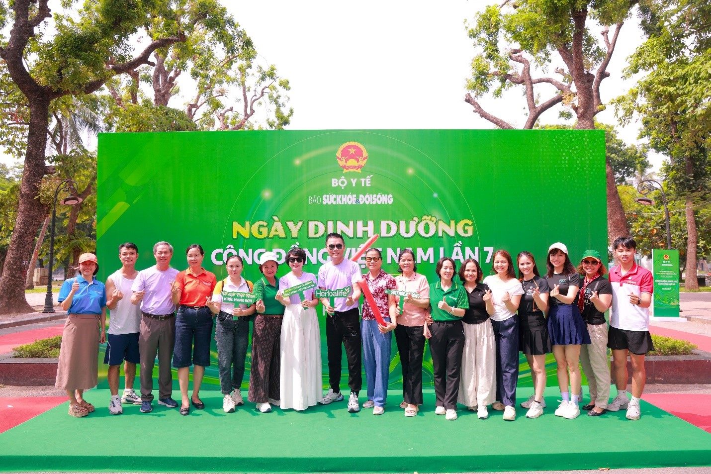 Herbalife Việt Nam đồng hành lan tỏa lối sống khỏe tại Ngày Dinh dưỡng Cộng đồng Việt Nam lần 7