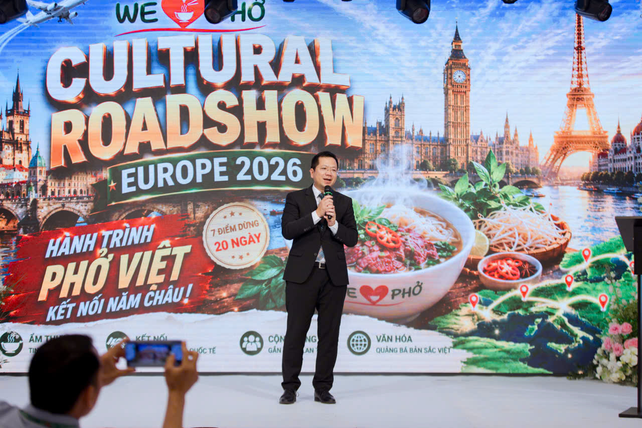 Phở và gỏi cuốn Việt chinh phục thực khách Praha bằng hương vị và câu chuyện văn hóa