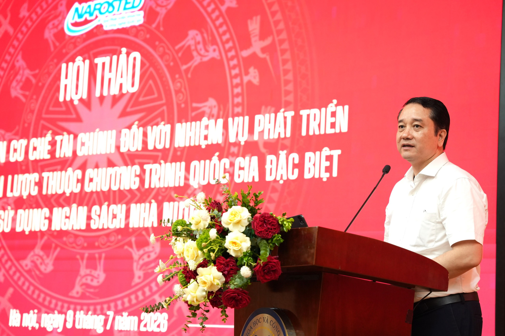 PGS.TS Đào Ngọc Chiến, Giám đốc NAFOSTED. Ảnh: BKHCN