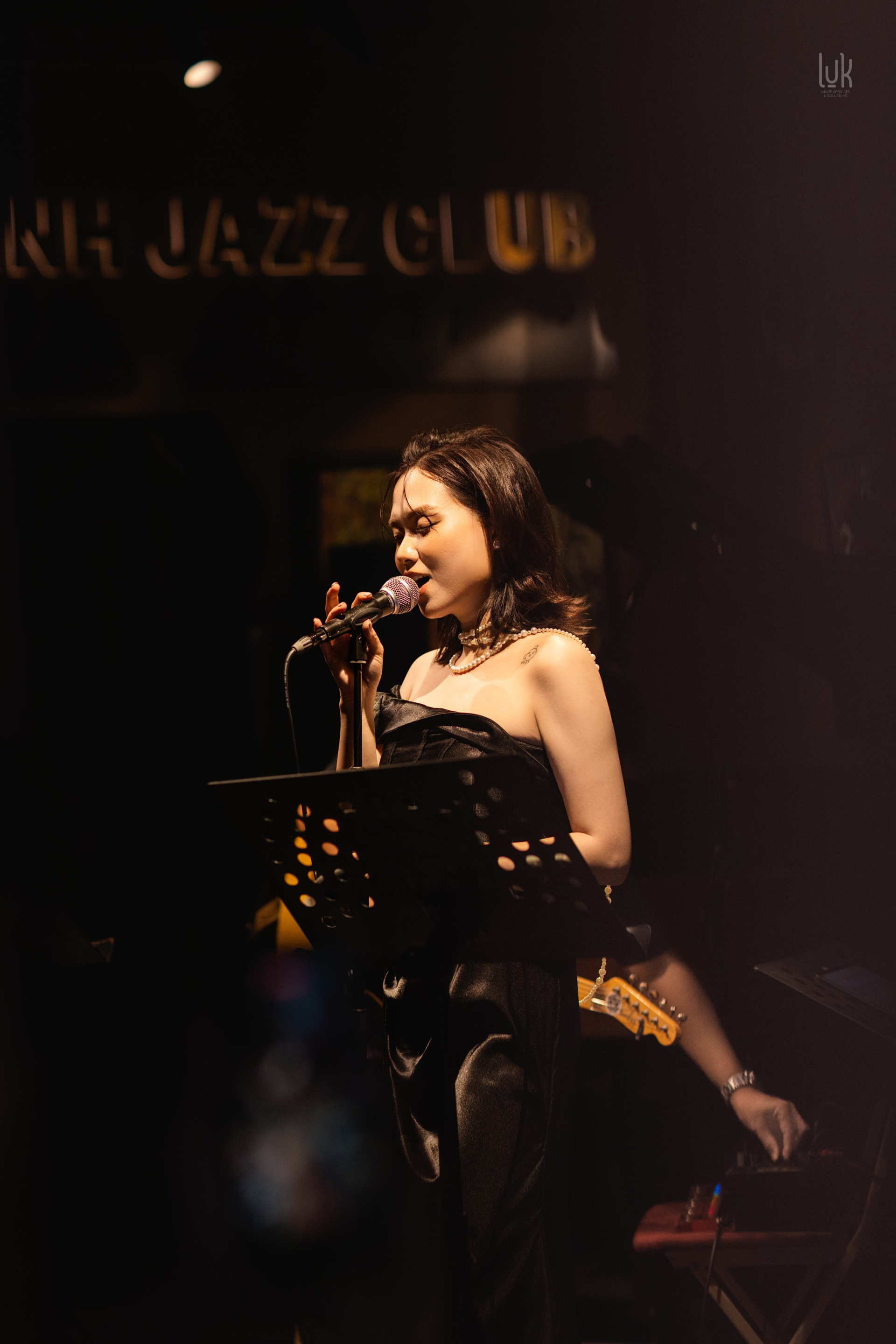 Nguyễn Thùy Linh tại sự kiện ra mắt “Phố và Jazz” vào 11/07 tại Hà Nội