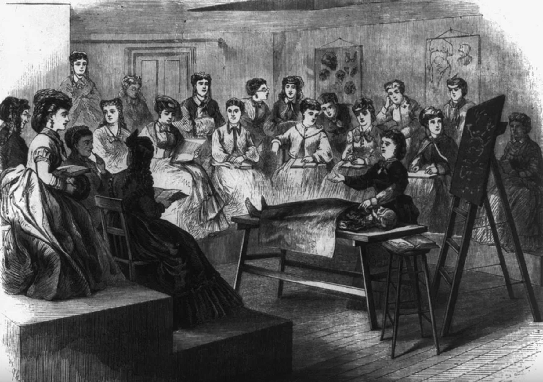 Trải qua nhiều gian khó, Elizabeth Blackwell mới có thể được nhận vào học tại trường y.