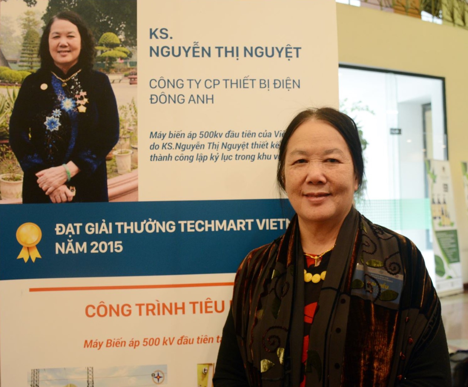 Nữ kỹ sư Nguyễn Thị Nguyệt