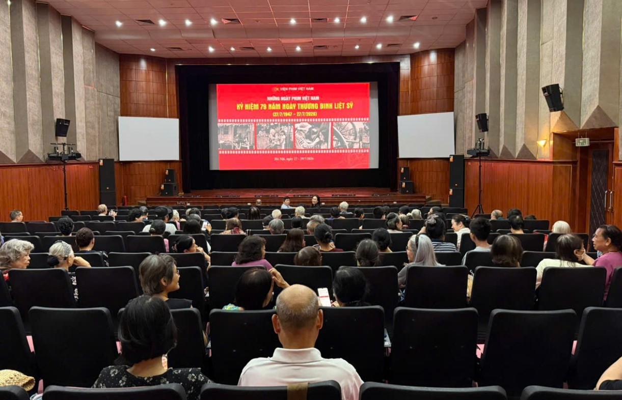 Không gian Rạp Ngọc Khánh trước giờ chiếu phim