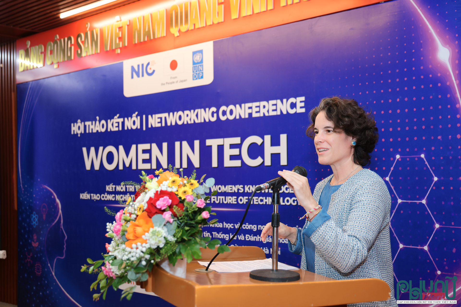 Bà Francesca Nardini, Phó Trưởng Đại diện Thường trú UNDP tại Việt Nam
