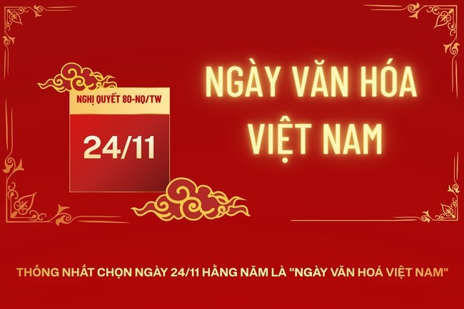 Bộ Nội vụ đề xuất 2 phương án nghỉ Ngày Văn hóa Việt Nam năm 2026
