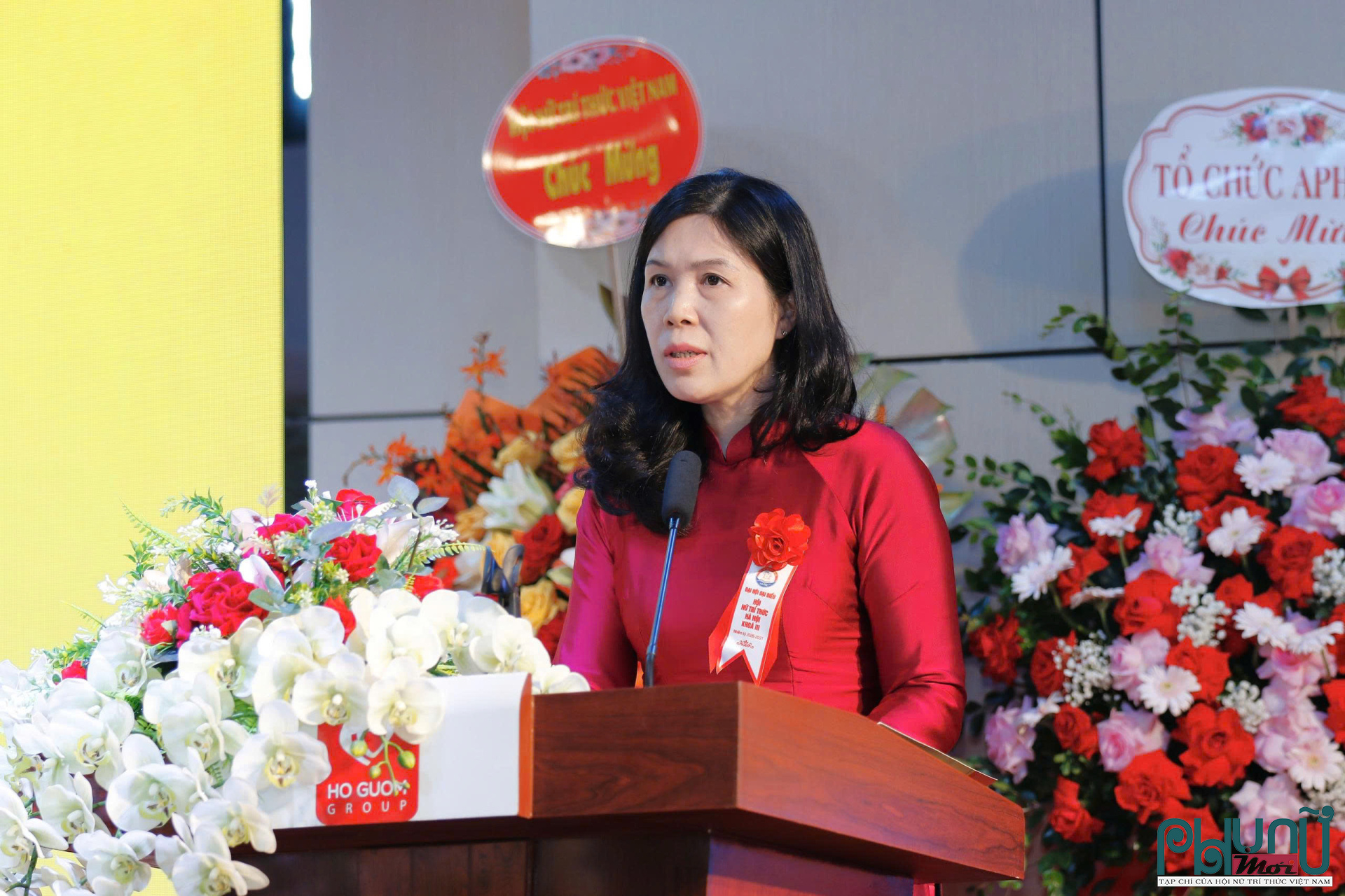 Bà Trần Thị Phương Hoa, Thành ủy viên, Phó Chủ tịch Thường trực Ủy ban MTTQ Việt Nam TP. Hà Nội