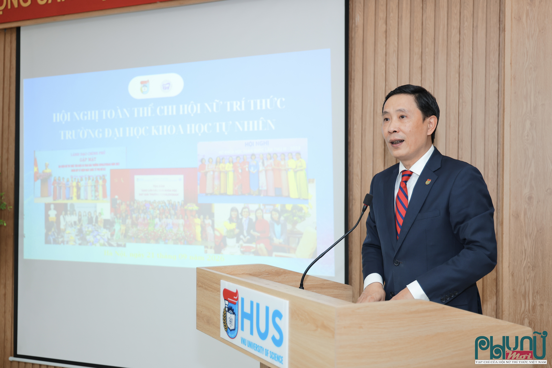 PGS.TS. Ngạc An Bang, Phó Hiệu trưởng, Trưởng ban Vì sự tiến bộ phụ nữ của Trường Đại học Khoa học Tự nhiên