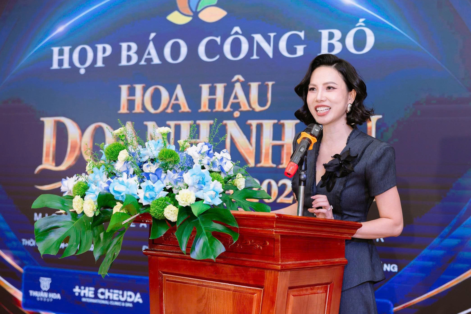 Bà Vũ Trần Thúy Hồng, trưởng ban tổ chức 