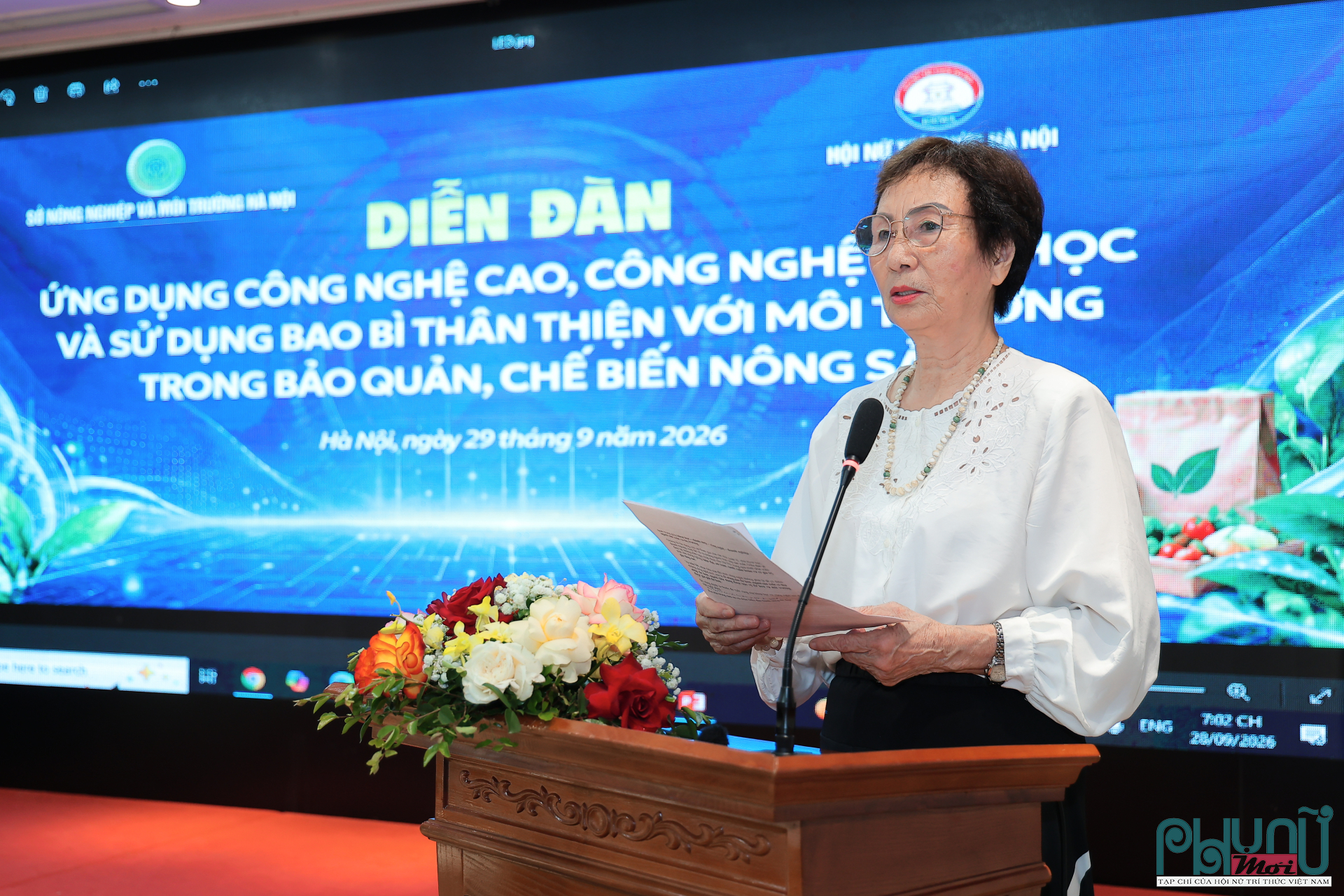 PGS.TS Bùi Thị An, Chủ tịch Hội Nữ trí thức thành phố Hà Nội