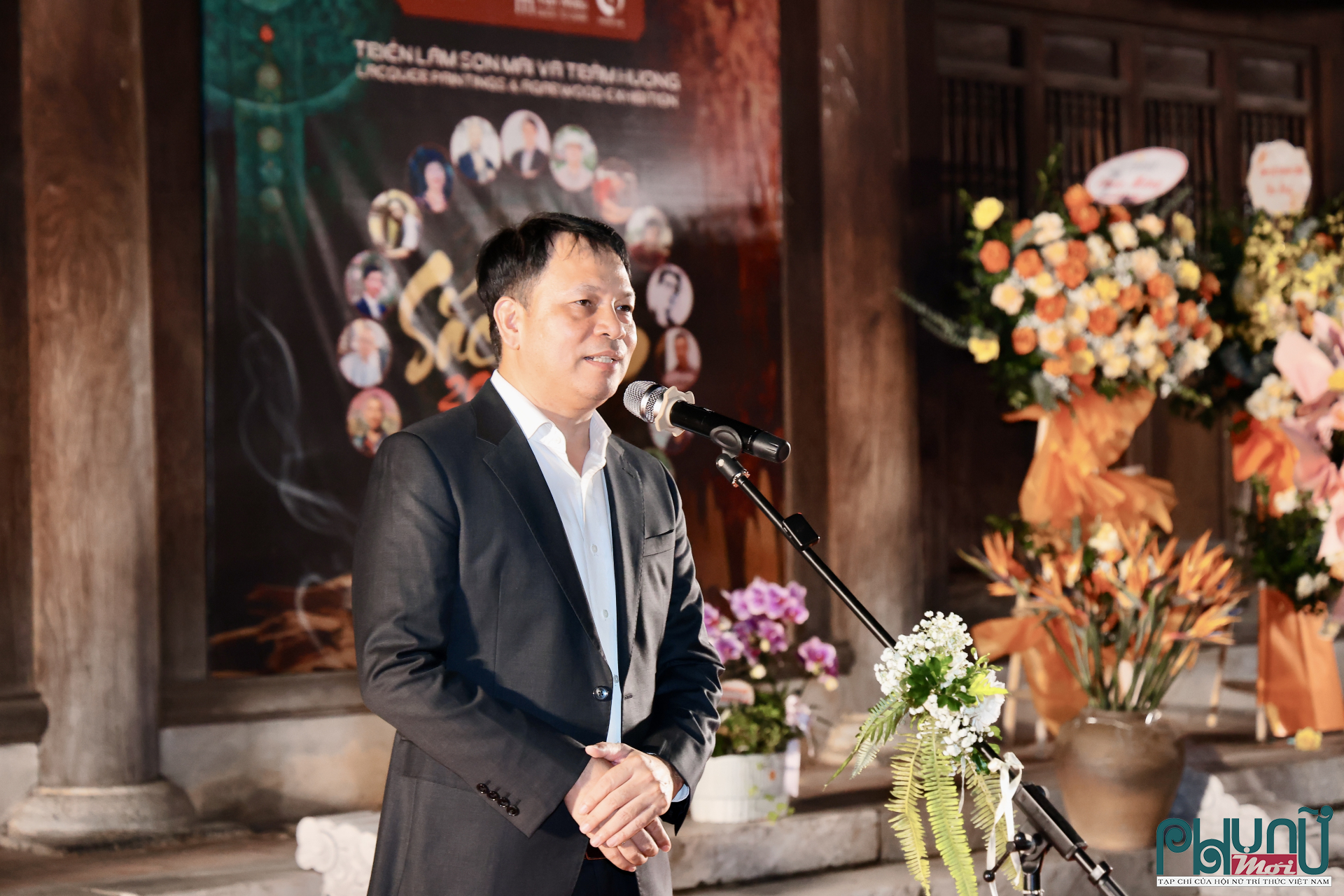 Ông Lê Xuân Kiêu, Giám đốc Trung tâm Hoạt động Văn hóa Khoa học Văn Miếu - Quốc Tử Giám