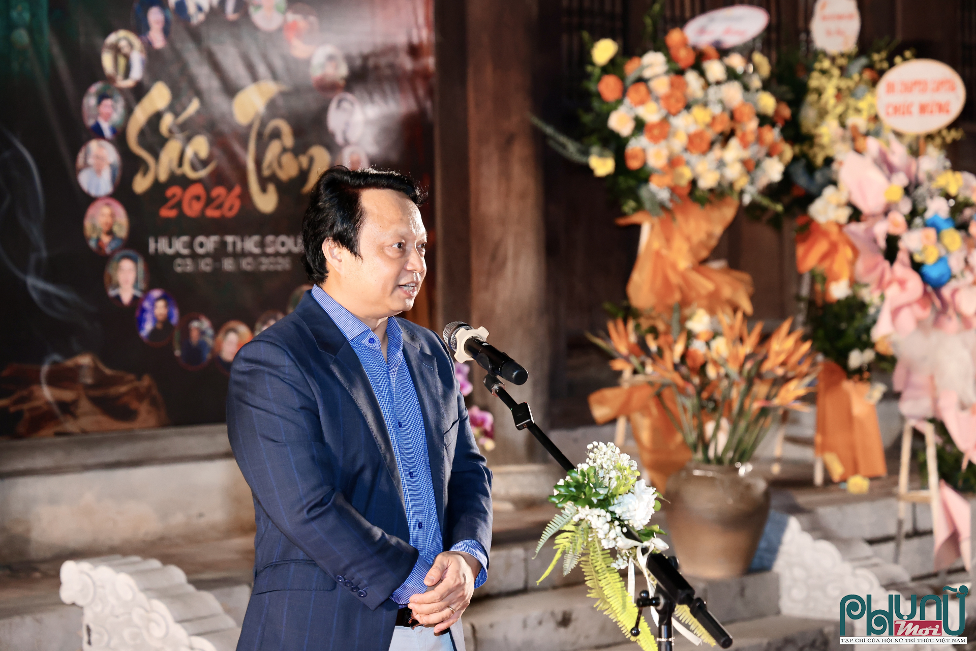 Ông Lê Xuân Hưởng, người sáng lập và điều hành gallery