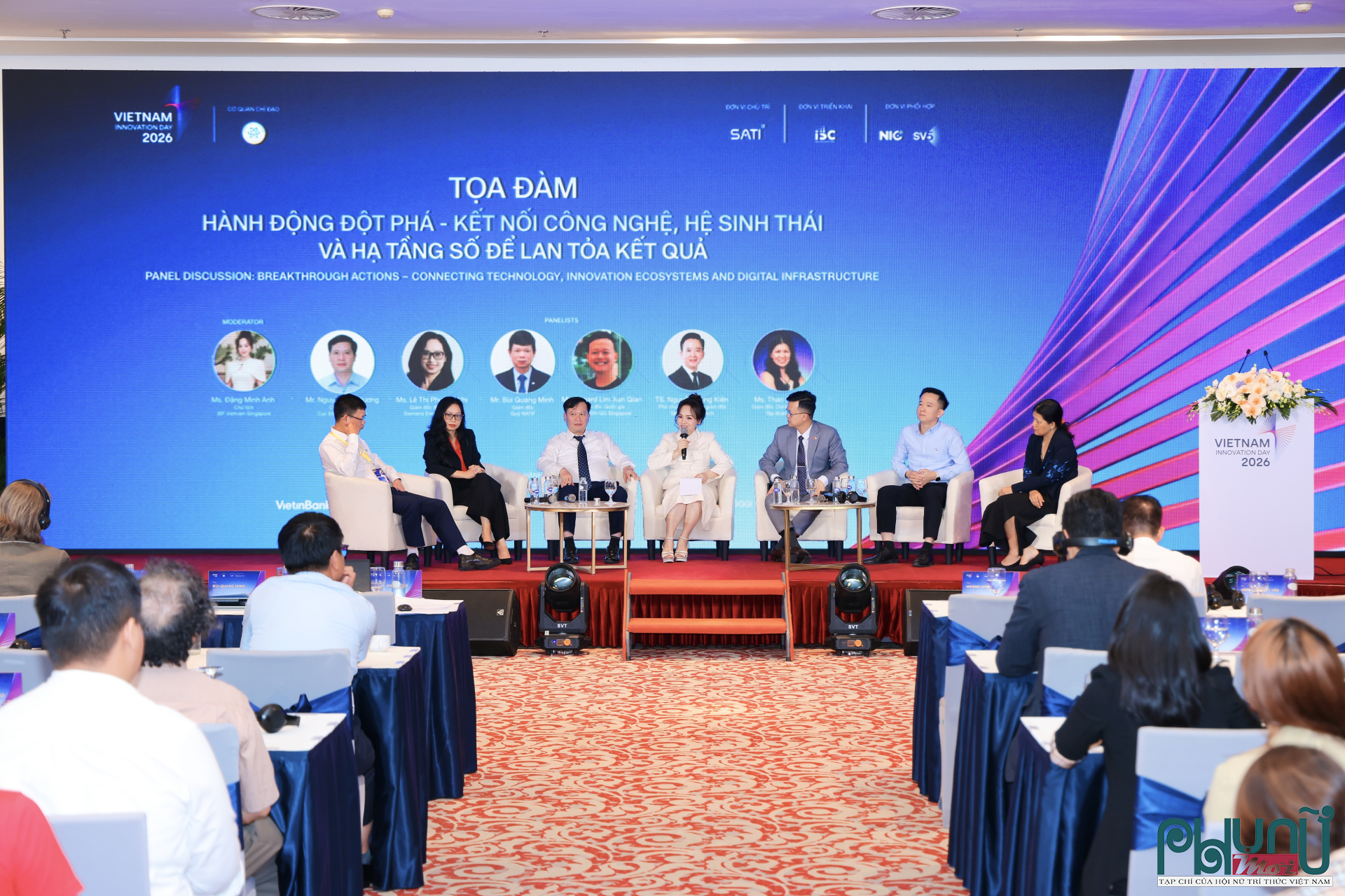 Tọa đàm “Hành động đột phá - Kết nối công nghệ, hệ sinh thái và hạ tầng số để lan tỏa kết quả”