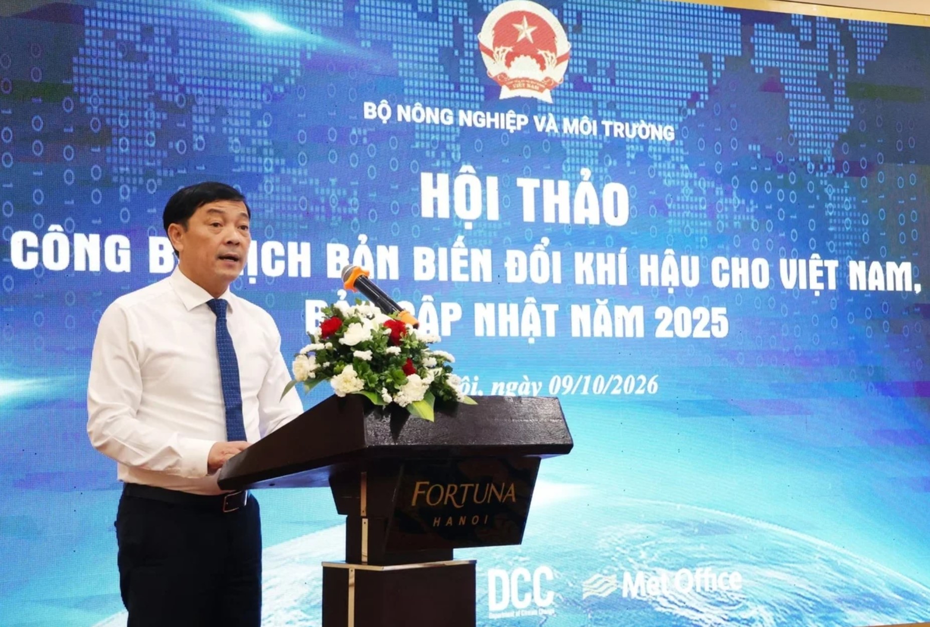 Thứ trưởng Bộ Nông nghiệp và Môi trường Lê Trọng Yên. Ảnh: Trung Nguyên