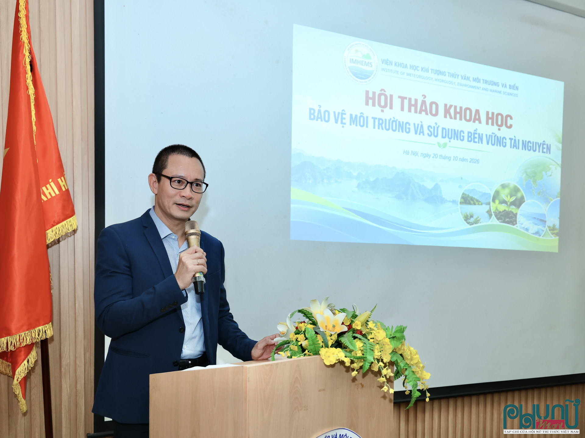 Ông Lê Ngọc Cầu, Phó Viện trưởng Viện Khoa học Khí tượng Thủy văn, Môi trường và Biển