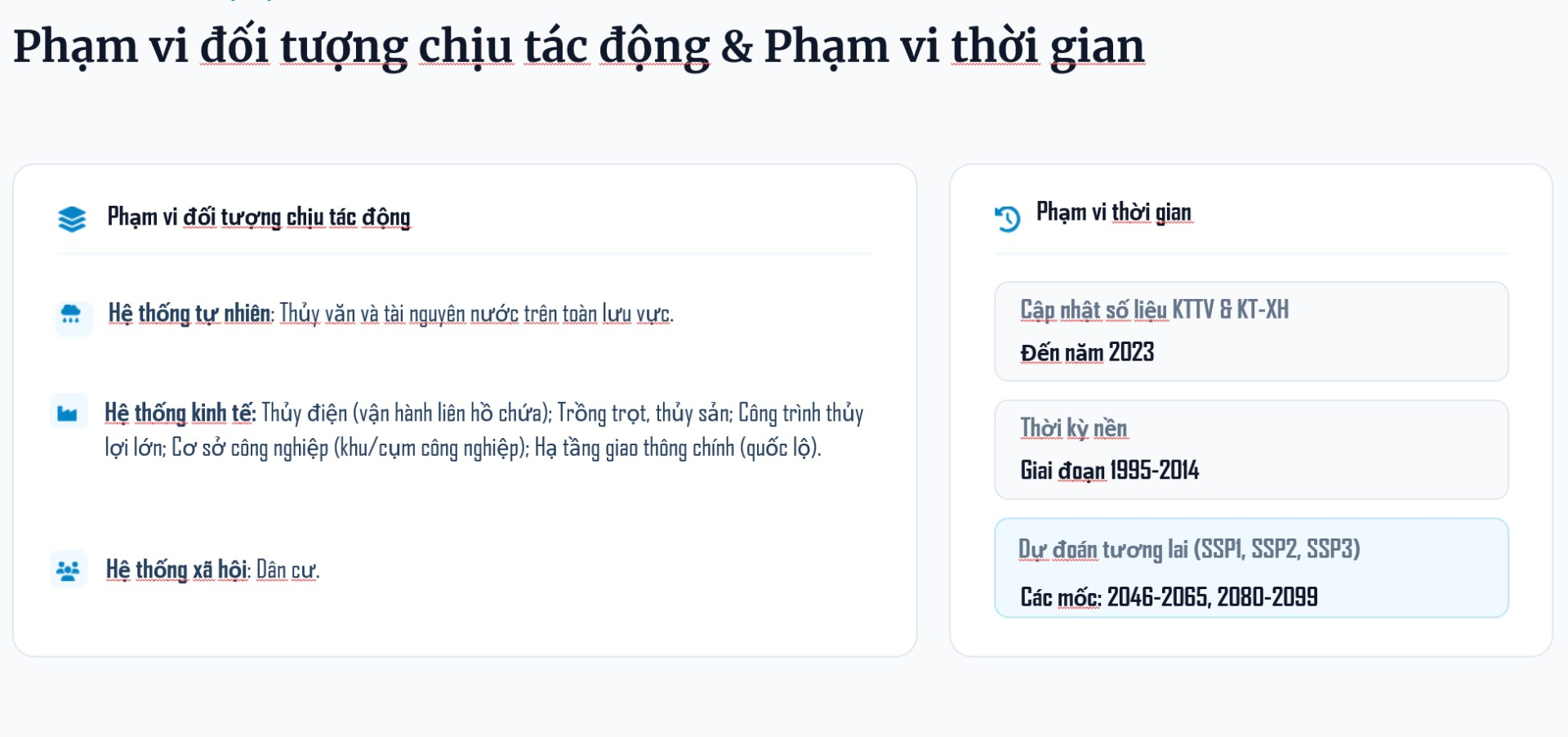 Biến đổi khí hậu làm gia tăng rủi ro đối với nông nghiệp và hồ chứa trên lưu vực sông Đồng Nai