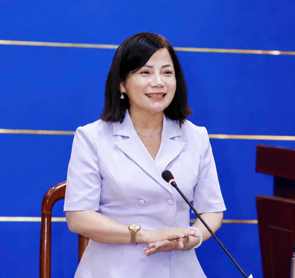 Bà Lê Thị Ánh Tuyết, Phó Giám đốc Sở Nông nghiệp và Môi trường Đồng Nai