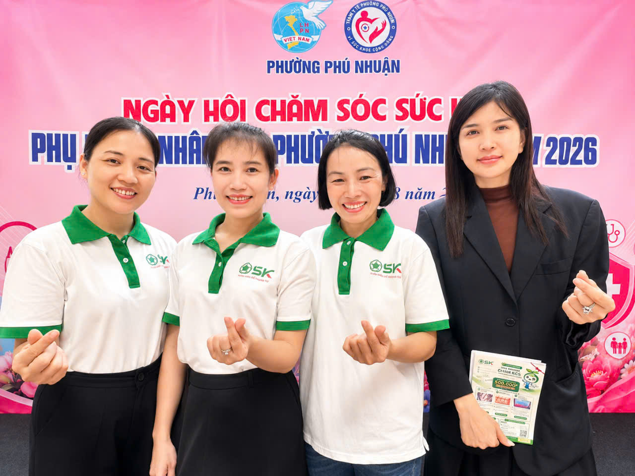Nũ doanh nghiệp đồng hành cùng phụ nữ cơ sở chăm lo sức khỏe cộng đồng