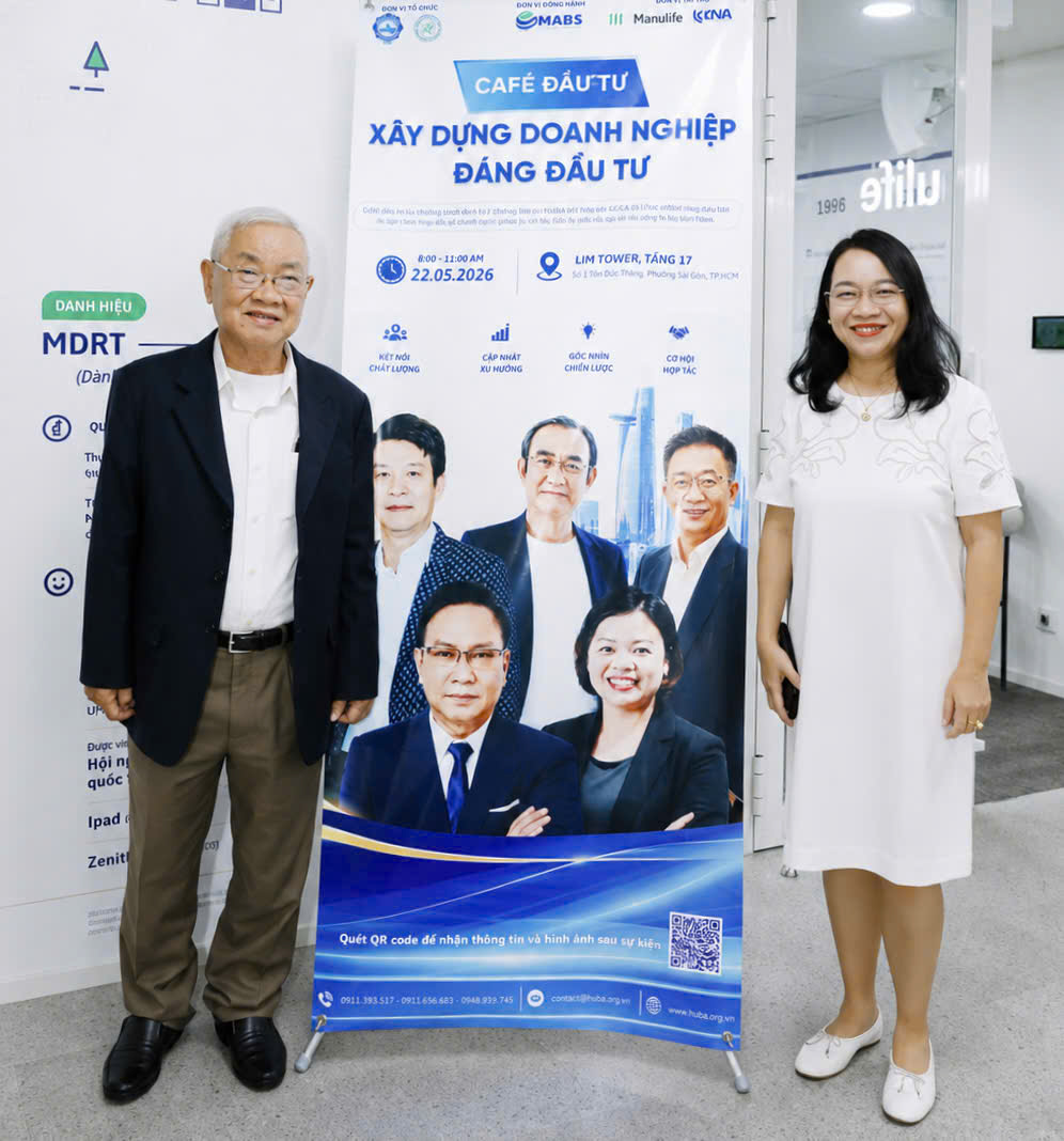 Ông Huỳnh Khánh Hiệp - Chủ tịch CLB Doanh nghiệp tư vấn TP. HCM và bà Mã Thanh Loan thường xuyên tổ chức diễn đàn, hội thảo giới thiệu chính sách và hoạt động đầu tư