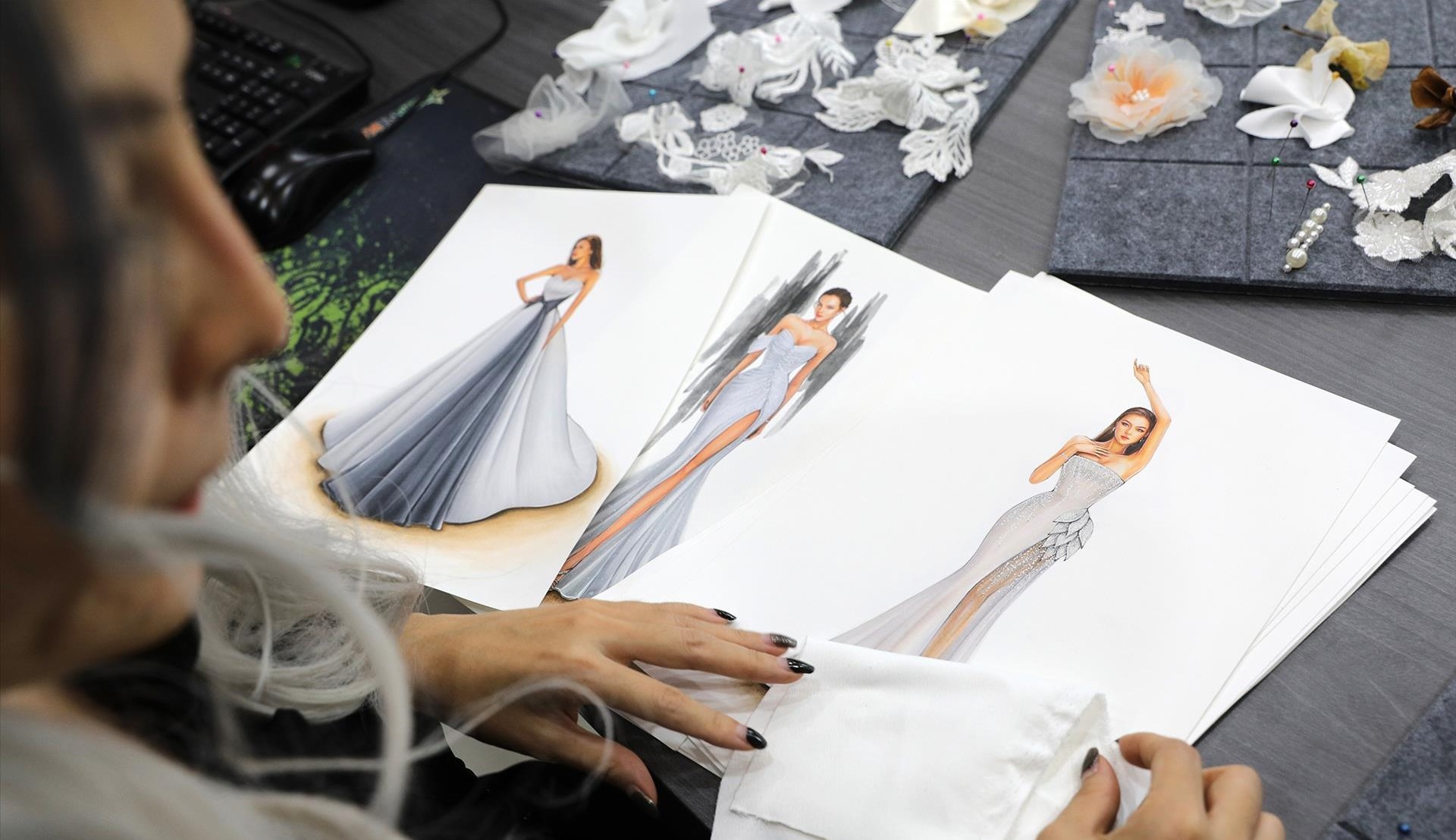 BST Thương sử dụng chất liệu lãnh Mỹ A của Trần Phương Hoa