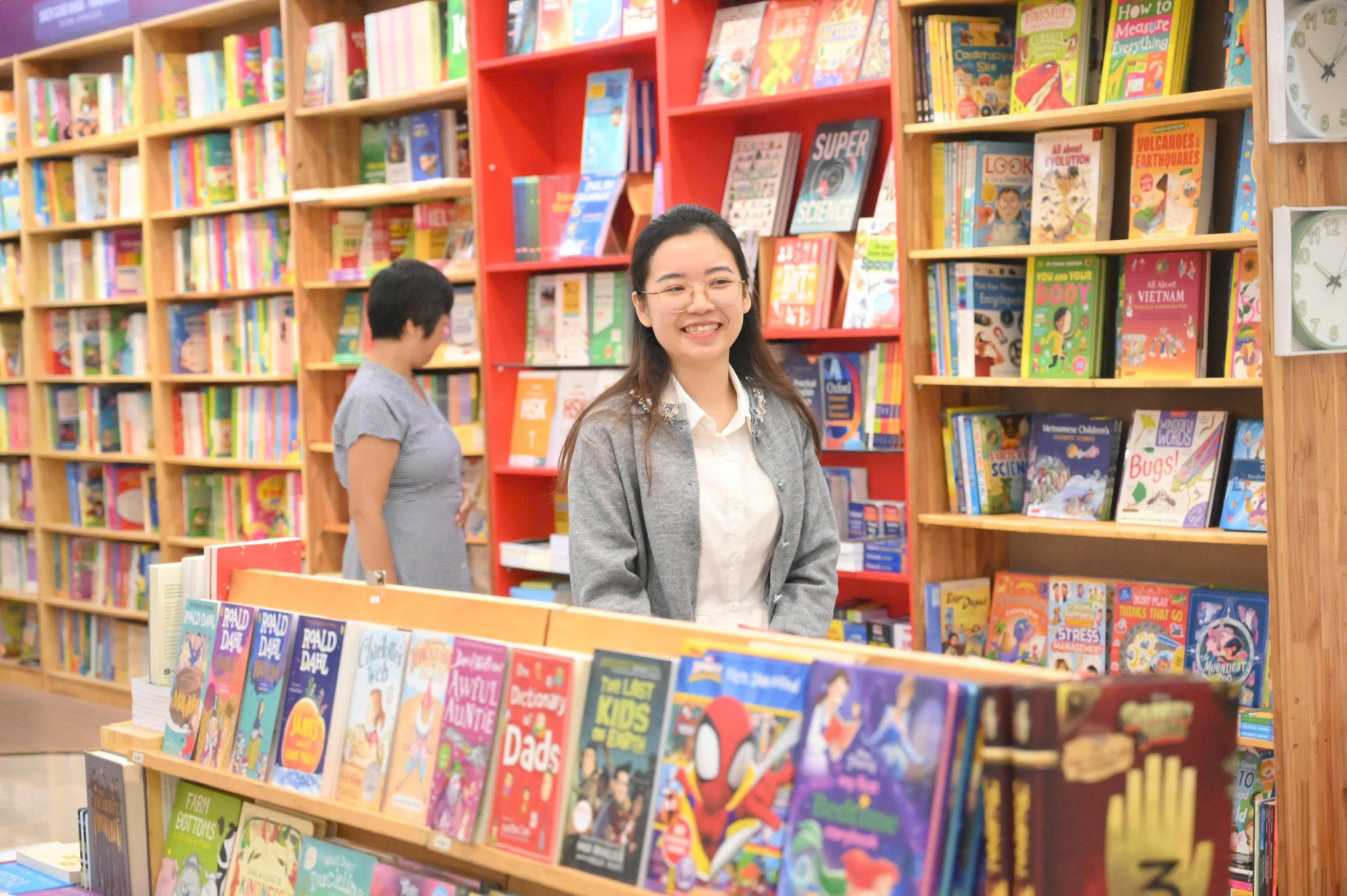 Nhà sách mới trở thành điểm đến của đông đảo người dân thành phố Hải Phòng 