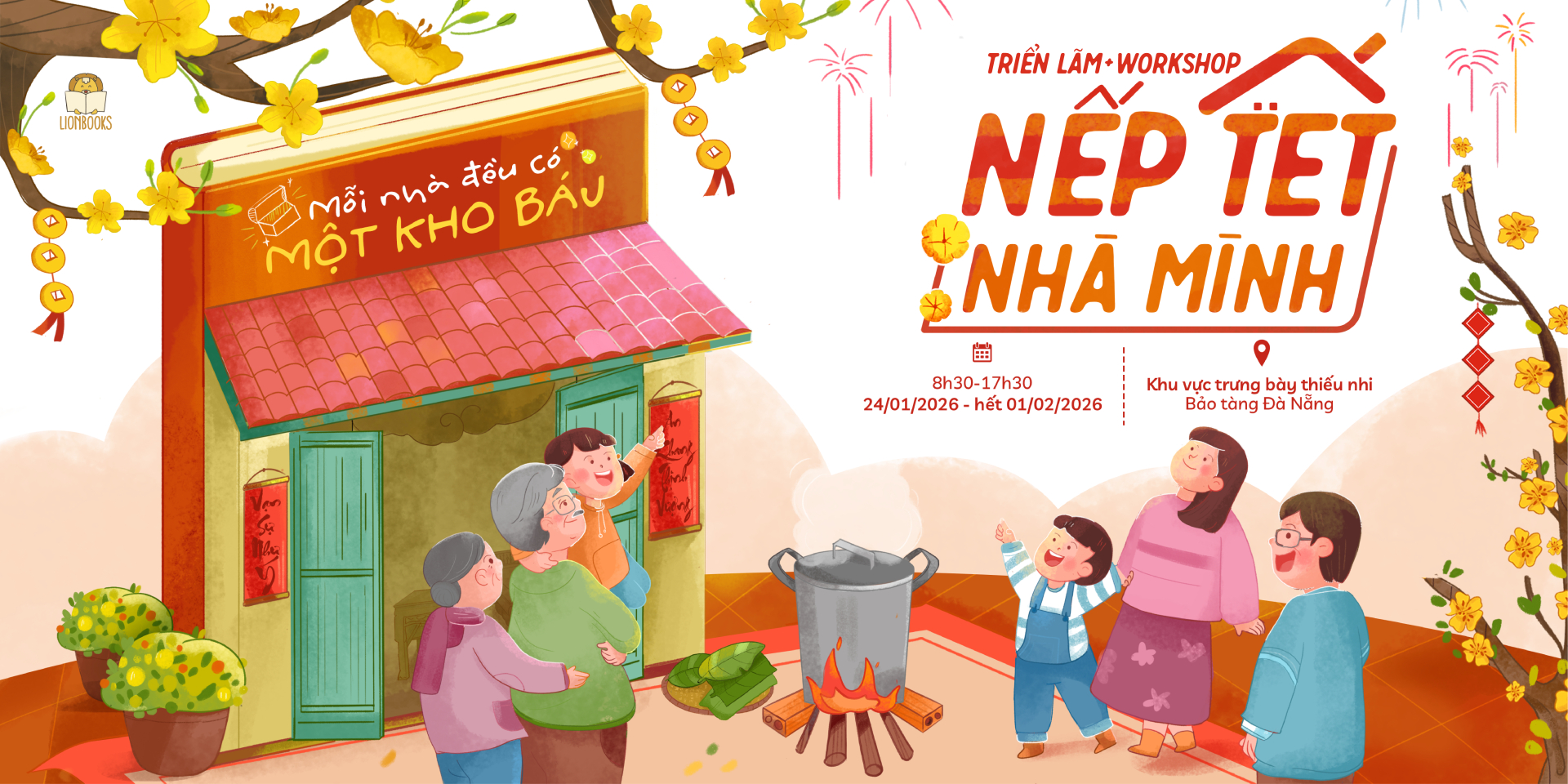 Triển lãm “Nếp Tết Nhà Mình – Mỗi nhà đều có một kho báu”  diễn ra tại Đà Nẵng 