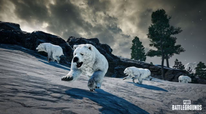 Gấu bắc cực trở thành đối tượng nguy hiểm ở bản đồ Vikendi.
