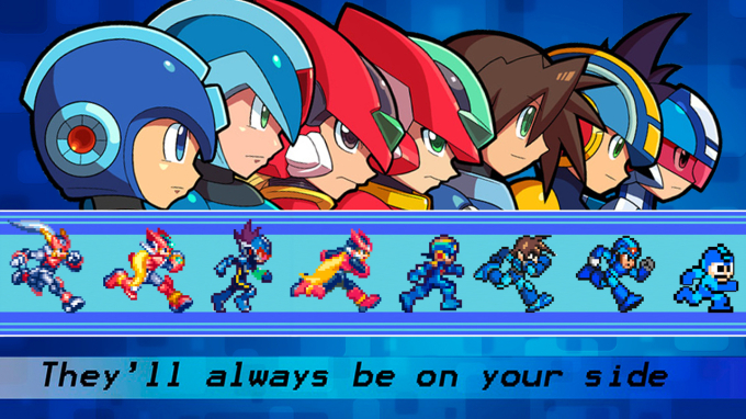 Mega Man “tuổi thơ” cực kỳ thân thuộc với mọi game thủ.