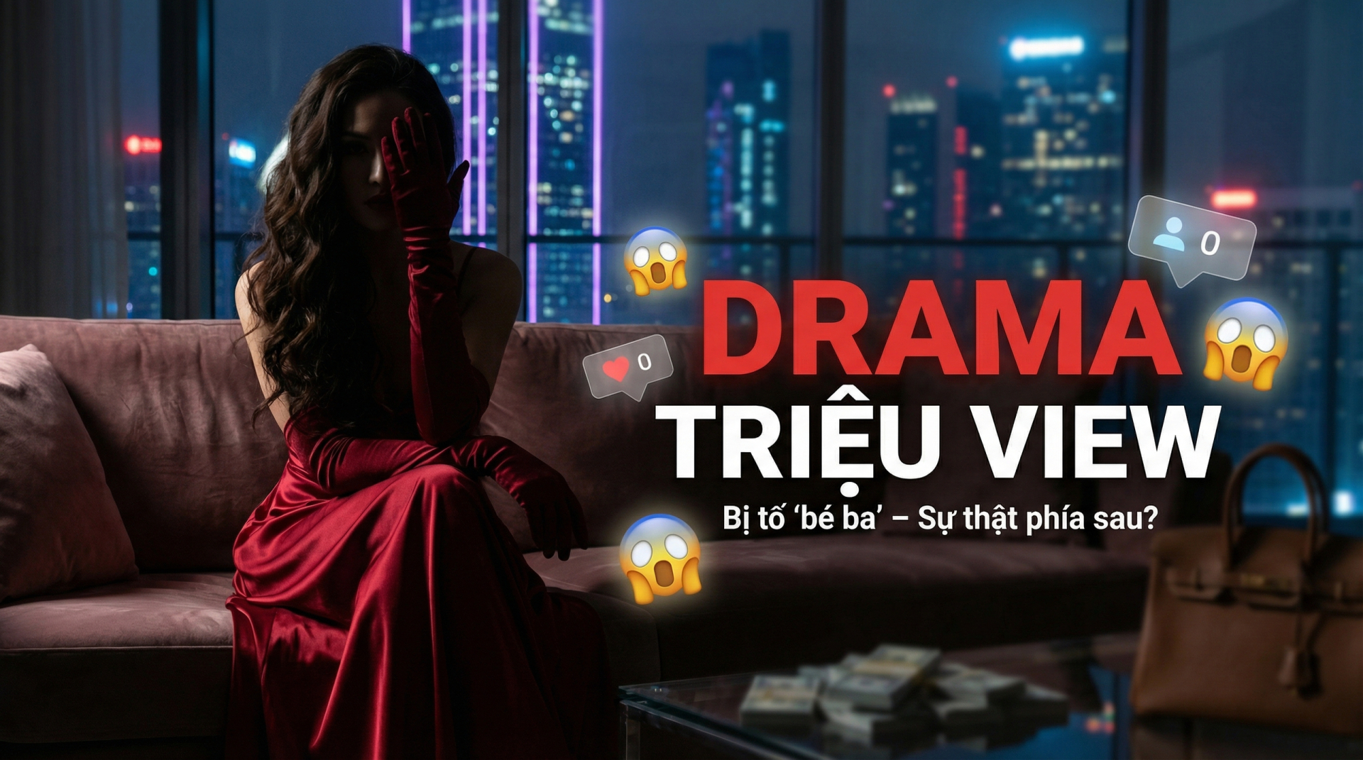 Toàn cảnh drama nữ streamer triệu view bị tố 